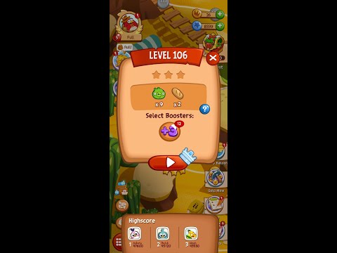 Angry Birds Blast Level 106
