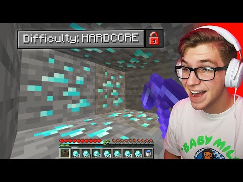 DuckyCraft Hardcore: #3 - I used the KAZ METHOD... (so many diamonds)