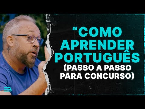 How to Learn Portuguese for Competitive Exams? Step by Step (Guaranteed) Brabocast #02 Professor ...