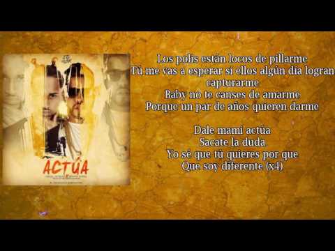 Bryant Myers Ft. Engel Montaz - Actua (LETRA)
