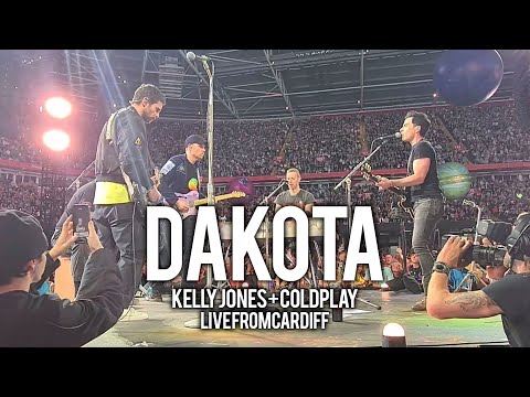 DAKOTA - Kelly Jones (Stereophonics) + COLDPLAY Live Cardiff #stereophonics #coldplay #dakota