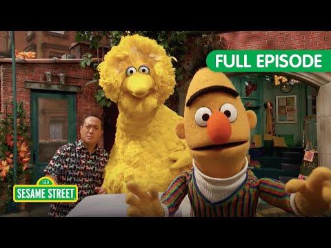 Bert Takes a Nap in Big Bird's Nest | 2 Sesame Street Full Episodes