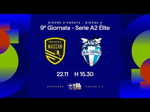 Maccan Prata-Real Fabrica 4-4 | 9ª giornata | Serie A2 Élite 2025/2026 - Girone A