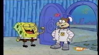 Nickelodeon Fall 2002 Screen Bug (MuscleBob BuffPants/Squidward the Unfriendly Ghost)