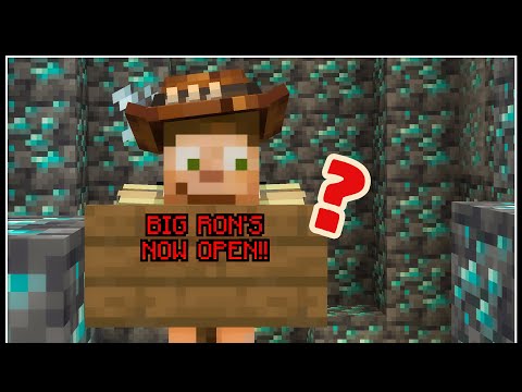 Who's BIG RON & Where Are My DIAMONDS!   Hermitcraft - Episode 17