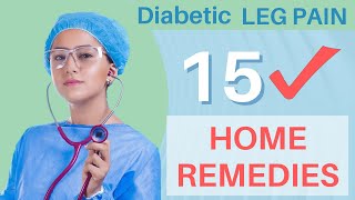🏠 Home Remedies to Relieve Diabetic Leg Pain✅