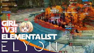 AMAZING Elyon PvP Gameplay - Elementalist 1v3