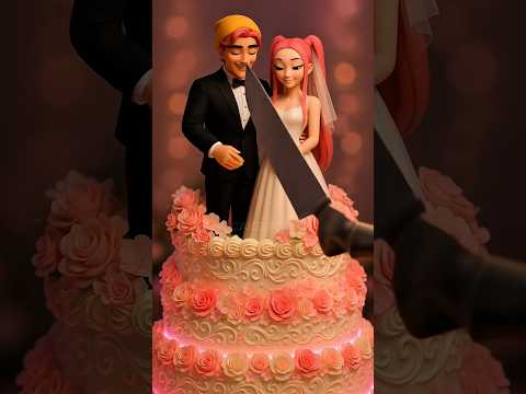 K-pop Demon Hunters wedding Cake #kpopdemonhunters #kpop