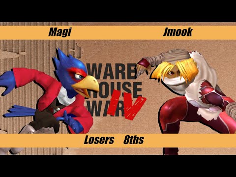 Warehouse War 4 - Losers Top 8 - Magi (Falco) vs Flyquest | Jmook (Sheik)