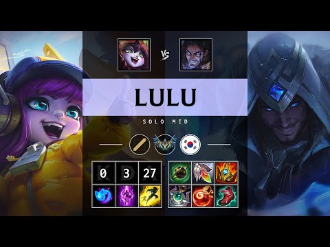 Lulu Mid vs Sylas - KR Challenger Patch 14.24