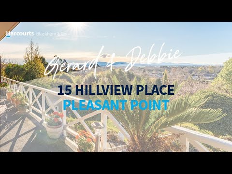 15 Hillview Place, Pleasant Point, Canterbury, 4房, 2浴, 独立别墅