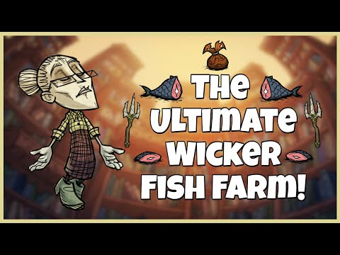 The ULTIMATE Fish Farm With Wickerbottom’s Rework In Don’t Starve Together