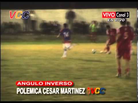 Polémica Cesar Martínez (Casupa vs Lavalleja)
