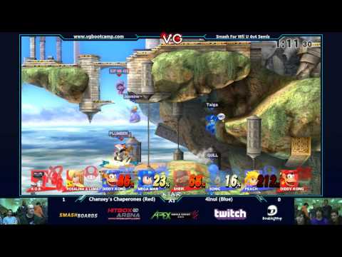 KTAR XI - Chansey's Chaperones vs 4Inui SSB4 Squad Losers Finals - Smash For Wii U