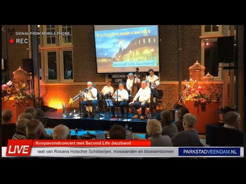 LIVE - Koopavondconcert met Second Life Jazzband
