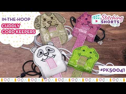 Machine Embroidery Accessories - Cuddly Cord Keepers