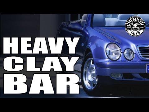 How To Remove Heavy Contamination - Black Clay Bar - Chemical Guys