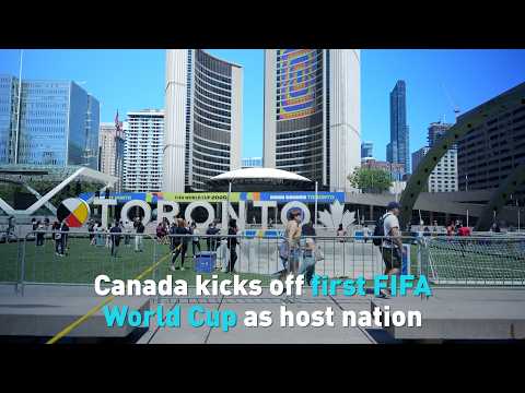 Canada kicks off first FIFA World Cup as host nation