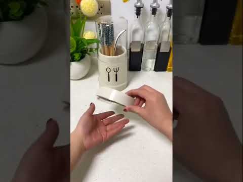#好物推荐 带盖防尘防霉沥水筷子筒；餐具必须要干净卫生！