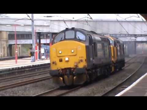 16thApr19 DRS 37405/409 growl thro' Lancaster light locos