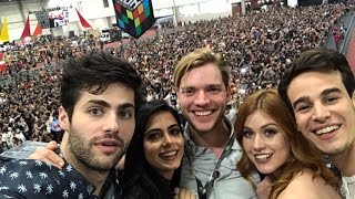 ENCONTRO COM O ELENCO DE SHADOWHUNTERS | Canal Pandemonium