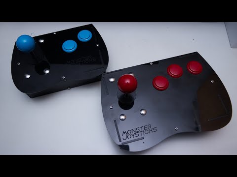 Monster Joysticks' Mega Drive  & PC Engine Joystick Kits - Beyond The Scanlines Extra #012