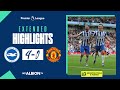 Extended PL Highlights: Albion 4 Man United 0
