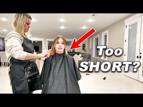 Mom Is CUTTING My Hair Off!