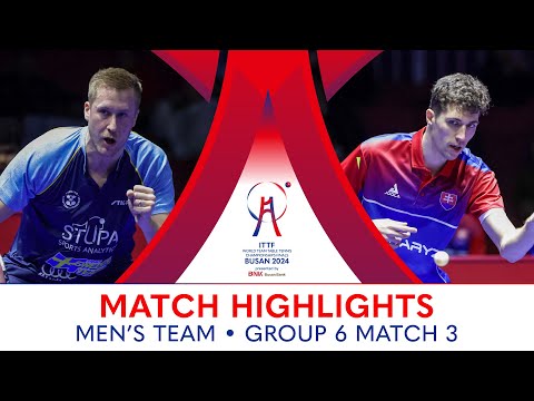 Mattias Falck (SWE) vs Jakub Zelinka (SVK) | MT G6 - Match 3 | #ITTFWorlds2024