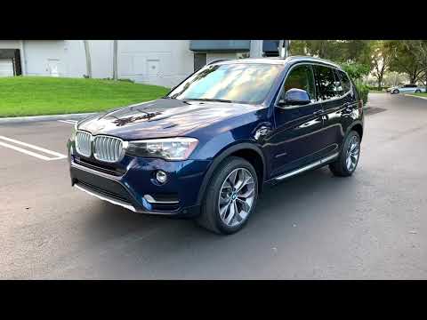 2016 BMW X3  F25 XDRIVE28D XLINE STK#IC0N88162