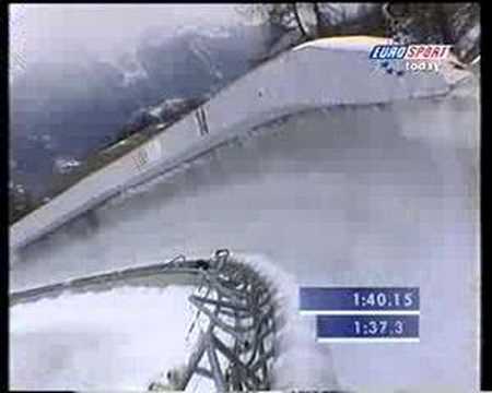 4er Bob Weltcup La Plagne 1998 Team Christian Reich (Schweiz