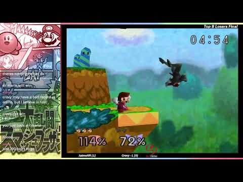 JaimeHR Vs. Crovy Remixed Smashdown #7 - TOP 8 Grand Finals