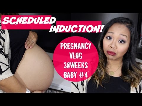 INDUCTION SCHEDULED!!! PREGNANCY VLOG 38 Weeks: BABY #4 | MommyTipsByCole Video