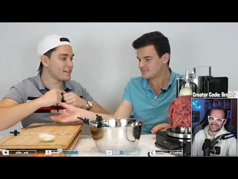 Broady REAGIERT auf Tourette kocht Döner 💥 Broady Reaction