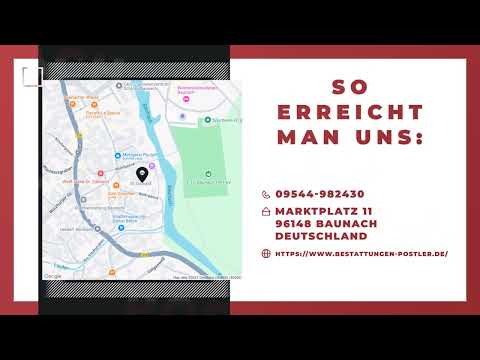 POSTLER Bestattungen Baunach YouTube-Vdeominiatur 2