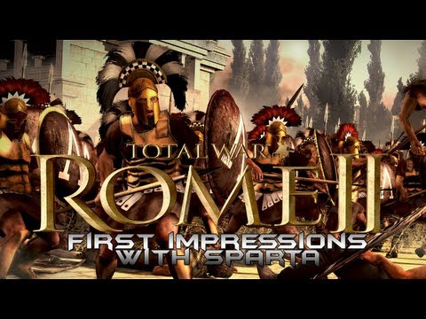 全面戰爭:羅馬2》--第一印象--與斯巴達的首戰 (Total War: Rome 2 - First impressions - First Battle with Sparta)