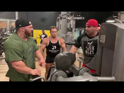 FLEX LEWIS, RAFA BRANDAO E FERNANDO SARDINHA | DESTRUINDO OS OMBROS