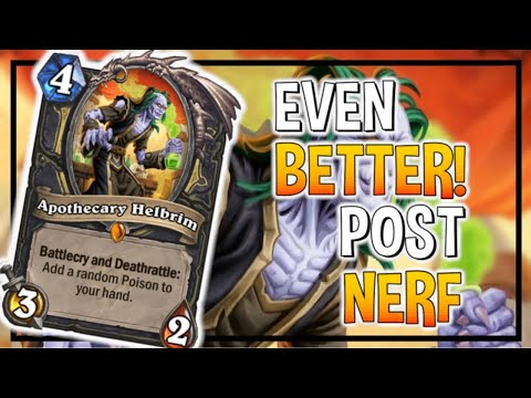 POST NERF - Poison Rogue EVEN BETTER NOW!! | Forged in the barren | Hearthstone |