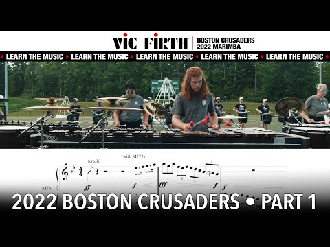 LEARN THE MUSIC | 2022 Boston Crusaders Marimba | PART 1