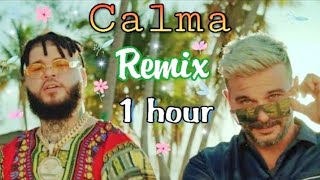 Pedro Capó, Farruko - Calma ( Remix ) ||  1 HOUR 💎