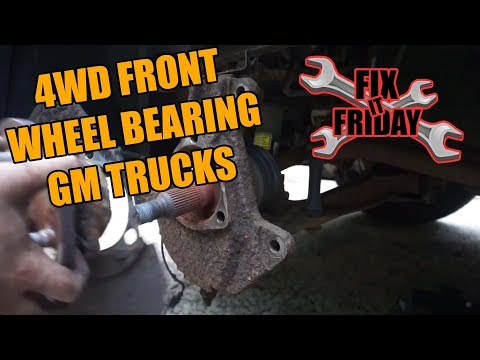 How to replace a Wheel Bearing 4WD Chevrolet Suburban (2007-2014)