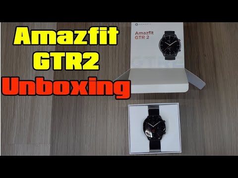Amazfit GTR2 Unboxing and review