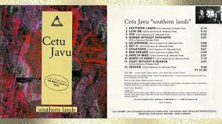 CETU JAVU 🔺 SOUTHERN LANDS (1990) LP ALBUM electronic synth pop '80s '90s