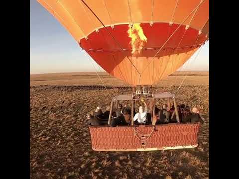 Balloon ride in Maasai Mara Game Reserve