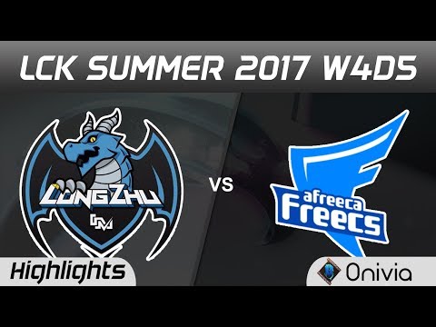 LZ vs AFS Highlights Game 1 LCK SUMMER 2017 Longzhu vs Afreeca Freecs By Onivia