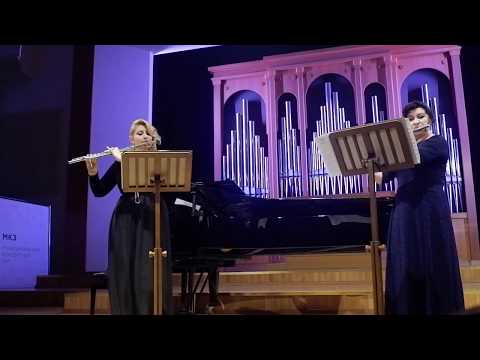 Екатерина Рыбальская - концерт для двух флейт и фортепиано (Франц Допплер)