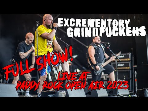 Excrementory Grindfuckers - Paddy Rock 2023 [FULL SHOW]