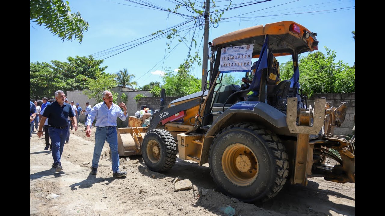 En San Pedro Sula (SPS) Nasry Asfura llega a trabajar no ha dar discursos vacios
