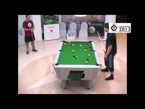 Pat Holtz vs Luke Johnson last 8 Main Open CPF 2013