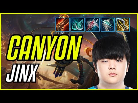 CANYON - JINX vs PATRIK - KAI'SA ADC - EUW CHALLENGER - PATCH 11.10